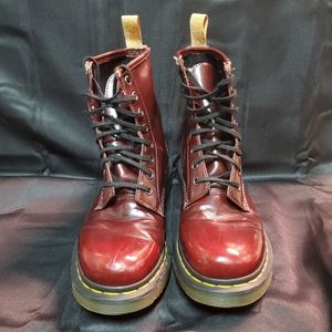 Maroon Doc Martin's